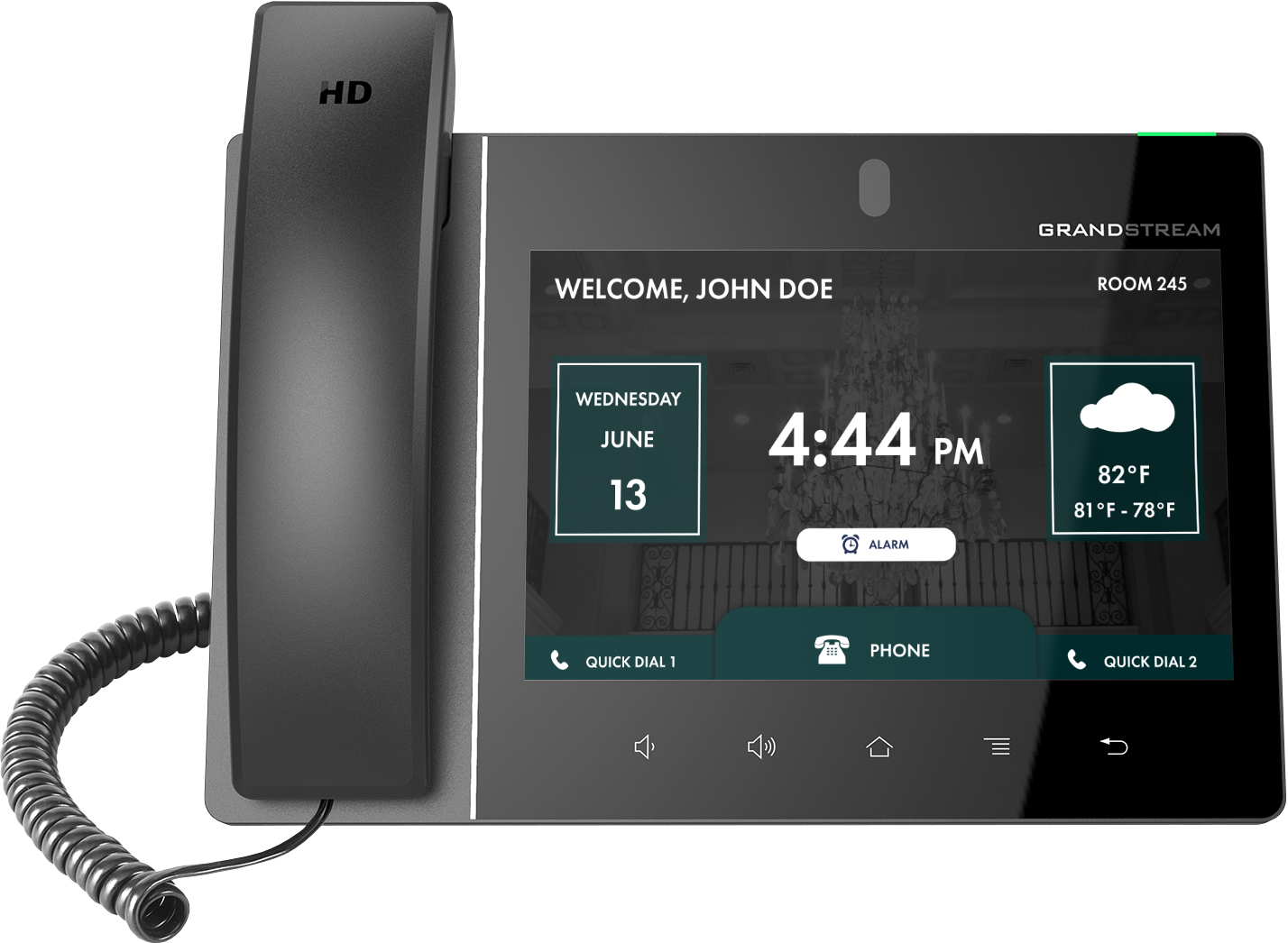 Latitude All-In-One welcome screen