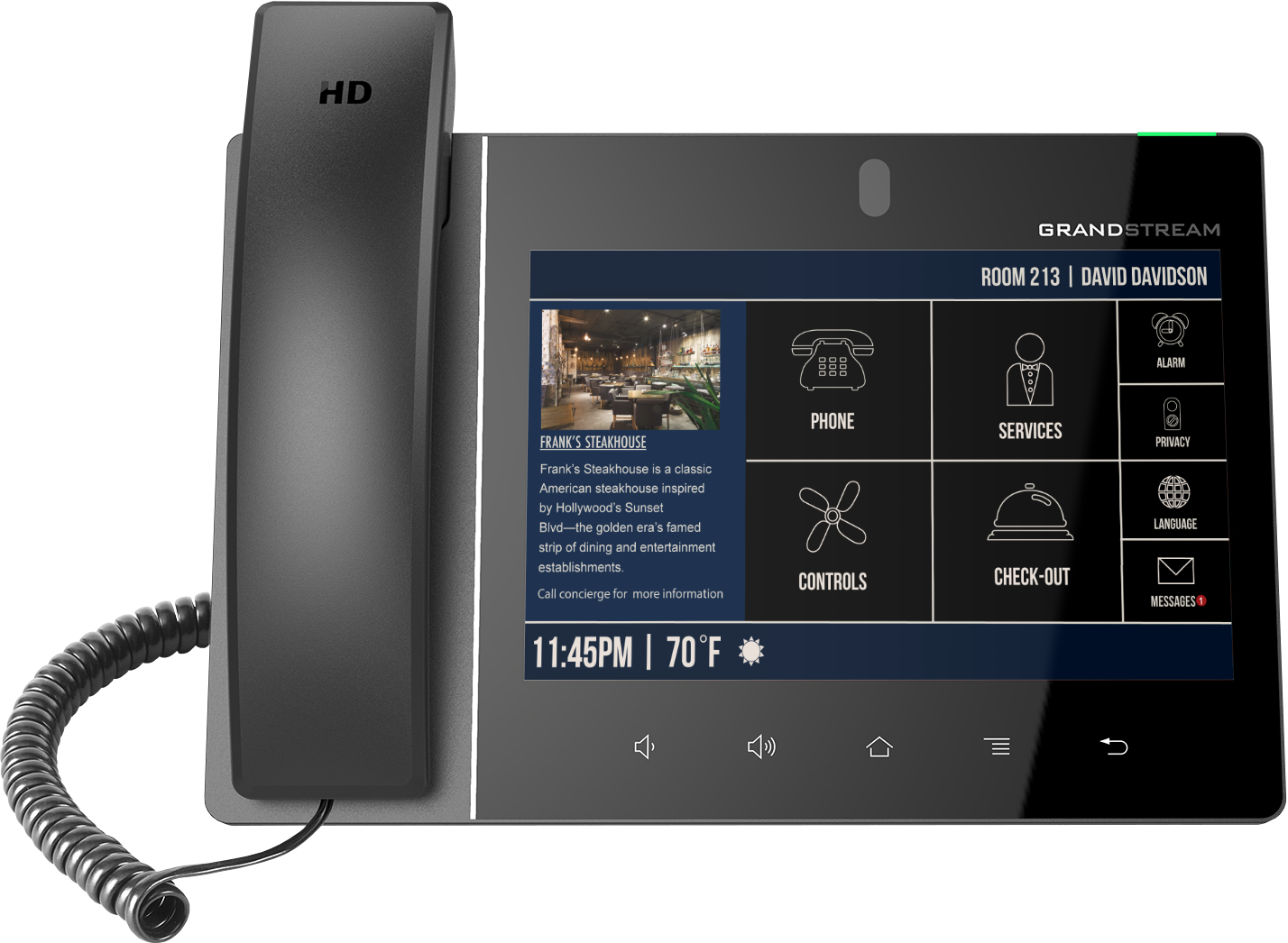 Latitude All-In-One welcome screen